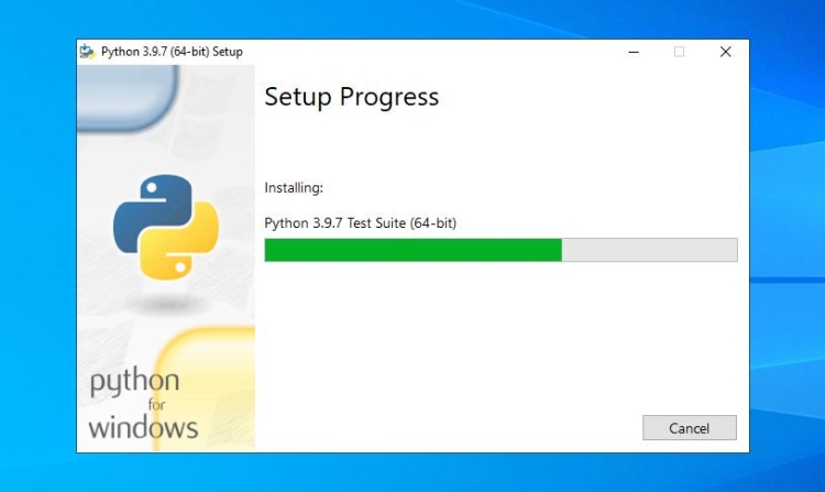 Install Python 3 on Windows 10