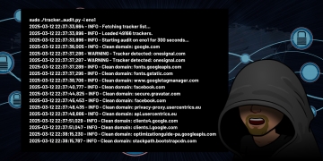 Building a Network Tracker Auditor for Privacy with Python
