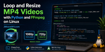 How to Loop and Resize MP4 Videos with Python and FFmpeg on Linux
